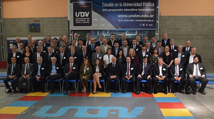 Los rectores de las universidades públicas reunidos en Avellaneda