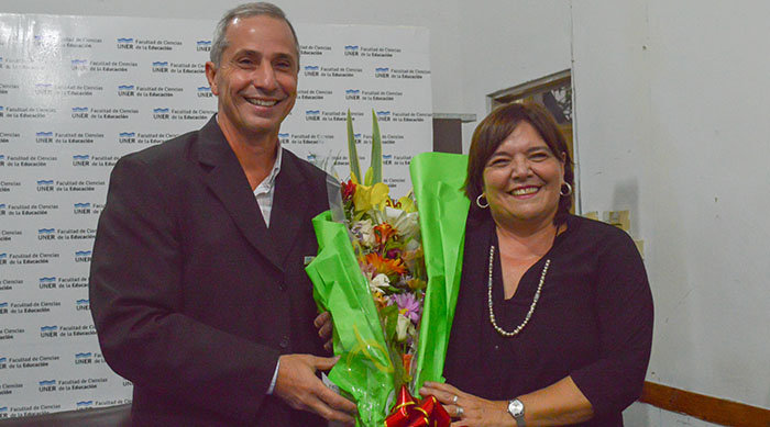  Decana y la Vicedecana electas de la Facultad de Trabajo Social, Sandra Arito y Carmen Lera.
