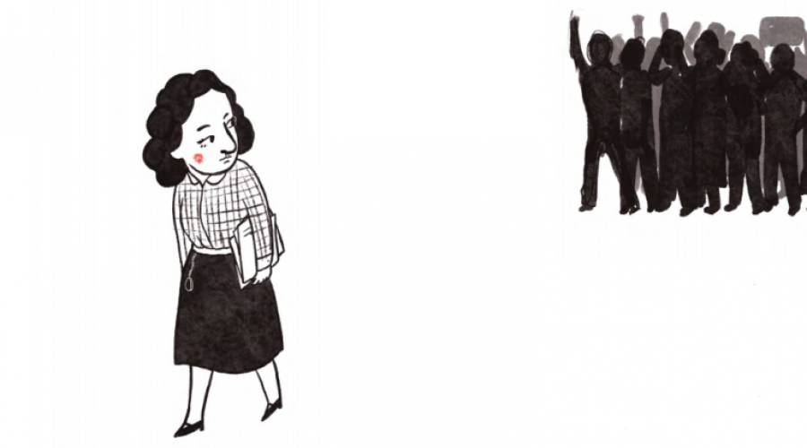 IlustraciÃ³n de la campaÃ±a #NoMoreMatildas | www.nomorematildas.com